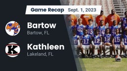 Recap: Bartow  vs. Kathleen  2023