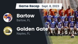 Recap: Bartow  vs. Golden Gate  2023