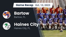 Recap: Bartow  vs. Haines City  2023