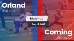 Matchup: Orland  vs. Corning  2017