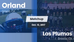 Matchup: Orland  vs. Las Plumas  2017