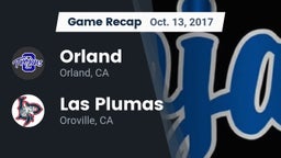 Recap: Orland  vs. Las Plumas  2017