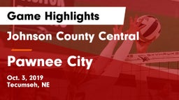 Johnson County Central  vs Pawnee City  Game Highlights - Oct. 3, 2019