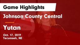 Johnson County Central  vs Yutan  Game Highlights - Oct. 17, 2019