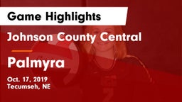 Johnson County Central  vs Palmyra  Game Highlights - Oct. 17, 2019