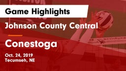 Johnson County Central  vs Conestoga Game Highlights - Oct. 24, 2019