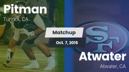 Matchup: Pitman  vs. Atwater  2016