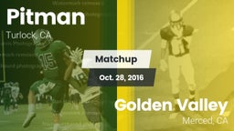 Matchup: Pitman  vs. Golden Valley  2016