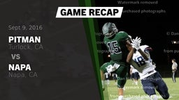 Recap: Pitman  vs. Napa  2016