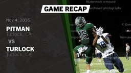 Recap: Pitman  vs. Turlock  2016