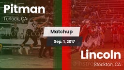 Matchup: Pitman  vs. Lincoln  2017