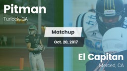Matchup: Pitman  vs. El Capitan  2017
