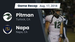 Recap: Pitman  vs. Napa  2018