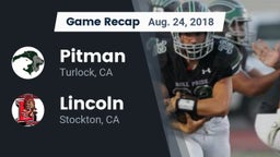 Recap: Pitman  vs. Lincoln  2018
