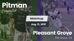 Matchup: Pitman  vs. Pleasant Grove  2018