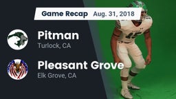 Recap: Pitman  vs. Pleasant Grove  2018