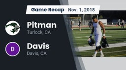 Recap: Pitman  vs. Davis  2018