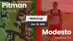 Matchup: Pitman  vs. Modesto  2019