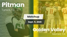 Matchup: Pitman  vs. Golden Valley  2020