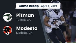 Recap: Pitman  vs. Modesto  2021