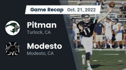 Recap: Pitman  vs. Modesto  2022