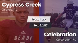 Matchup: Cypress Creek High vs. Celebration  2017