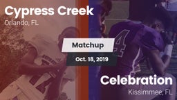 Matchup: Cypress Creek High vs. Celebration  2019