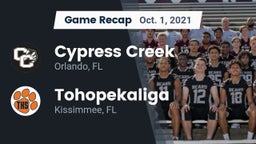Recap: Cypress Creek  vs. Tohopekaliga  2021