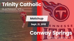 Matchup: Trinity Catholic vs. Conway Springs  2018