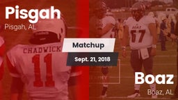 Matchup: Pisgah  vs. Boaz  2018