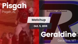 Matchup: Pisgah  vs. Geraldine  2018