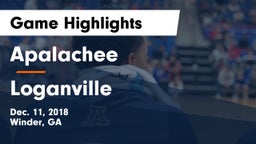 Apalachee  vs Loganville Game Highlights - Dec. 11, 2018