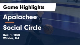 Apalachee  vs Social Circle  Game Highlights - Dec. 1, 2020