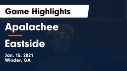 Apalachee  vs Eastside  Game Highlights - Jan. 15, 2021