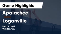 Apalachee  vs Loganville Game Highlights - Feb. 8, 2022