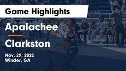 Apalachee  vs Clarkston Game Highlights - Nov. 29, 2022