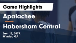 Apalachee  vs Habersham Central Game Highlights - Jan. 13, 2023