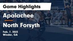 Apalachee  vs North Forsyth  Game Highlights - Feb. 7, 2023