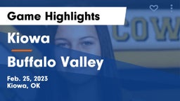 Kiowa  vs Buffalo Valley Game Highlights - Feb. 25, 2023