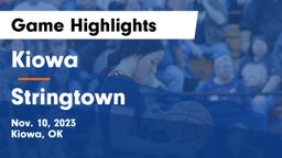 Kiowa  vs Stringtown  Game Highlights - Nov. 10, 2023