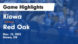 Kiowa  vs Red Oak  Game Highlights - Nov. 14, 2023