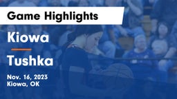 Kiowa  vs Tushka Game Highlights - Nov. 16, 2023