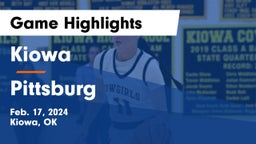 Kiowa  vs Pittsburg  Game Highlights - Feb. 17, 2024