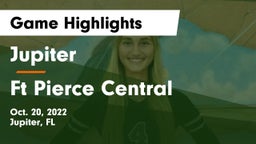 Jupiter  vs Ft Pierce Central Game Highlights - Oct. 20, 2022