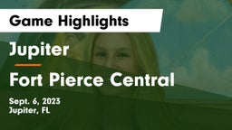 Jupiter  vs Fort Pierce Central Game Highlights - Sept. 6, 2023