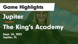 Jupiter  vs The King's Academy Game Highlights - Sept. 26, 2023