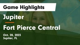 Jupiter  vs Fort Pierce Central Game Highlights - Oct. 28, 2023