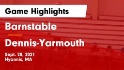Barnstable  vs Dennis-Yarmouth  Game Highlights - Sept. 28, 2021
