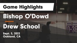 Bishop O'Dowd  vs Drew School Game Highlights - Sept. 3, 2022