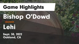 Bishop O'Dowd  vs Lehi  Game Highlights - Sept. 30, 2022